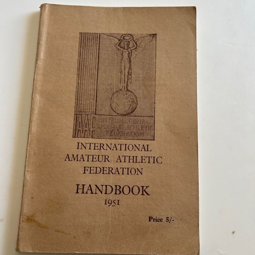 IAAF 1951 Κανονισμοί Αγώνων μεταχειρισμένοι, αγγλική έκδοση