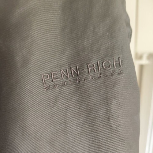 Penn-Rich Woolrich women's green cotton jacket XS/S like new