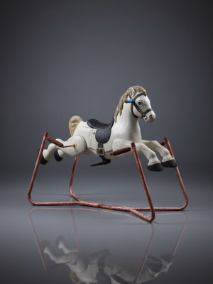 Mobo Prairie King used rocking horse by D. Sebel & Co. Ltd., 1950s–60s