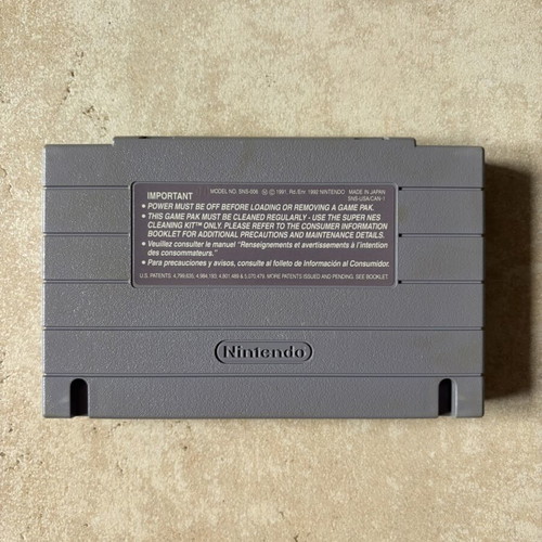 Battletoads / Double Dragon Super Nintendo SNES game, American