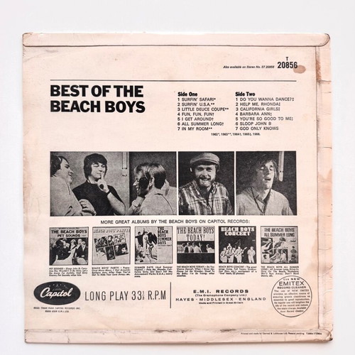 Best Of The Beach Boys LP used, 1st UK 1966, pop