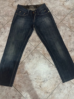 Meltin'pot women's jeans wide leg like new, blue