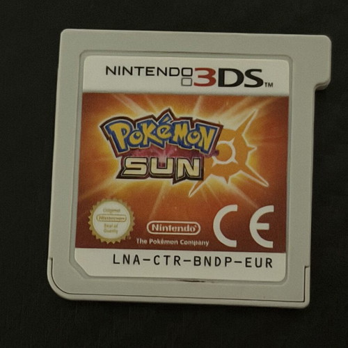 Pokemon Sun Nintendo 3DS game used cartridge only