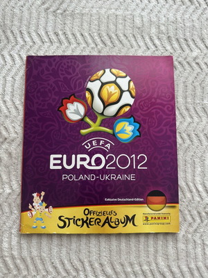 Panini EURO 2012 άλμπουμ αυτοκόλλητων μεταχειρισμένο, 5 ελλείψεις