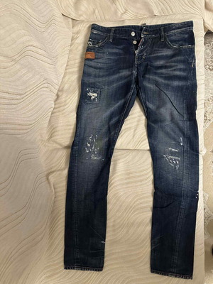 Dsquared denim pants like new, size 46, blue