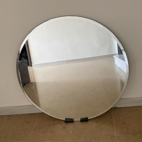 IKEA Kolja circular mirror used, minimal design