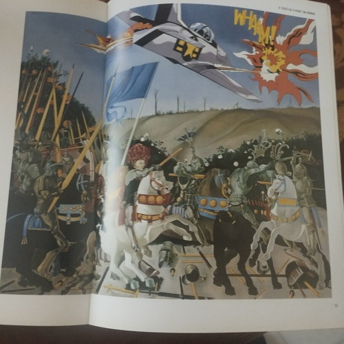 Skoulakis Art Book like new, tribute to Greek painter and cartoonist Dimos Sakoulakis