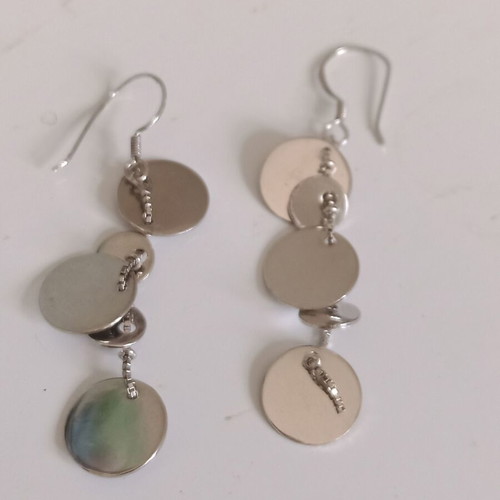 Silver 925 plated earrings new