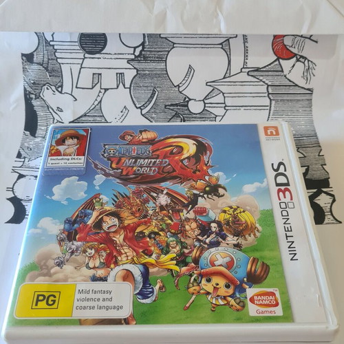 One Piece Unlimited World Red Nintendo 3DS game used