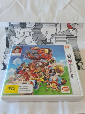 One Piece Unlimited World Red Nintendo 3DS game used
