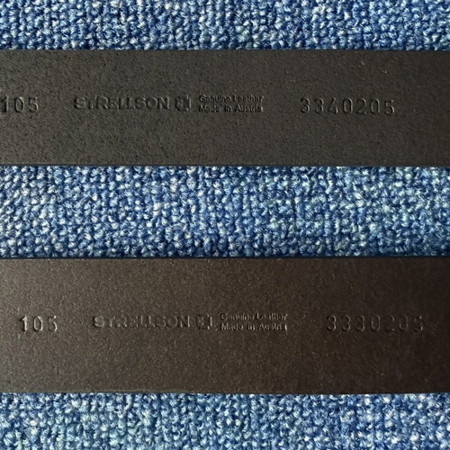 Replay and Strellson men's belts new, genuine leather