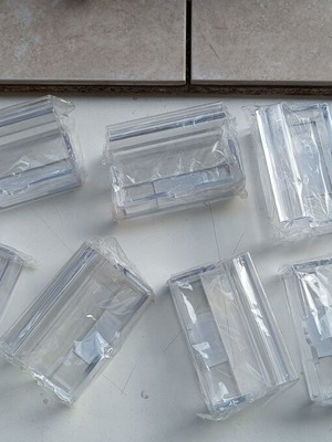Acrylic business card holders pack of 10 new
