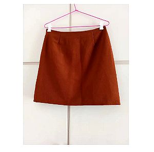 Mini plain skirt