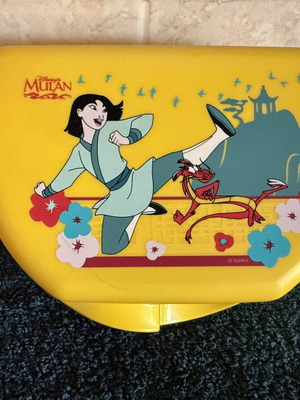 Tupperware Mulan collectible food container new