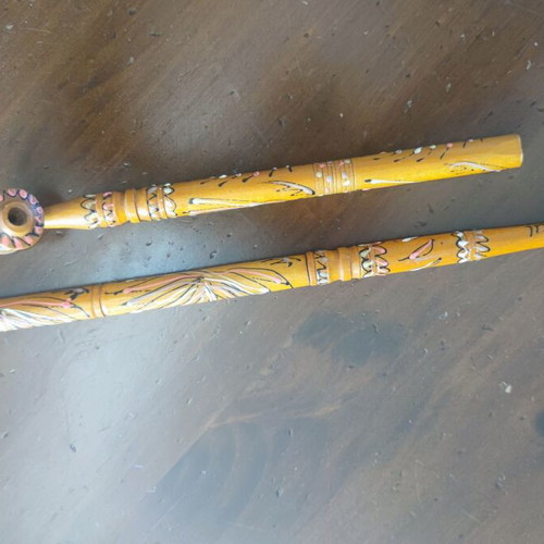 Decorative pipe used, length 70cm