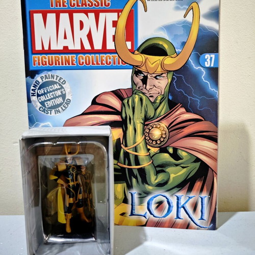 Eaglemoss Classic Marvel Figurine Loki #37 new, metal