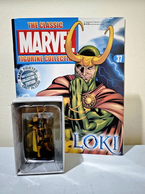Eaglemoss Classic Marvel Figurine Loki #37 new, metal