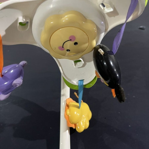 Fisher Price wind-up crib mobile used