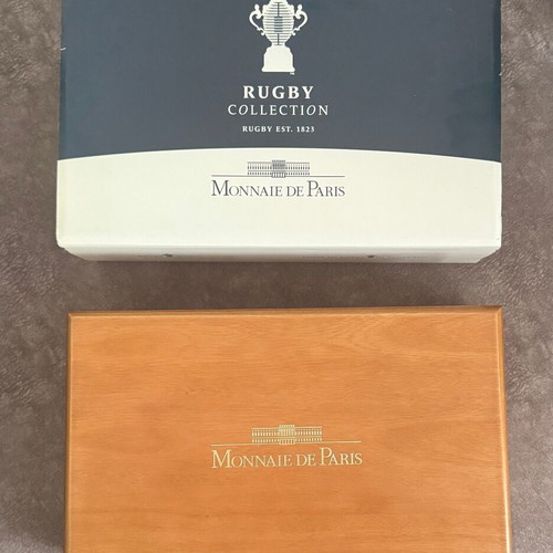Rugby World Cup 2007 Silver Coin 50 Euro New, Limited Edition