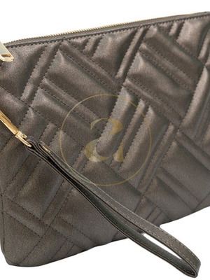 Дамски Coach AMORE Stella несесер нов, сив и сребърен