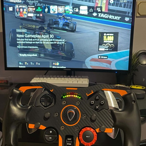 Logitech G29 racing wheel for PlayStation 5