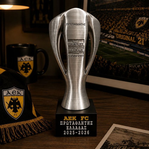 AEK Champions Trophy 2025–2026 new, collectible Greek football cup