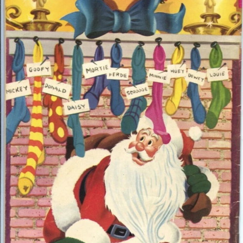 Walt Disney Christmas Parade comic book used, very good condition