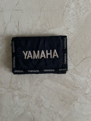 Yamaha ρετρό τρίπτυχο πορτοφόλι σαν καινούργιο, μαύρο
