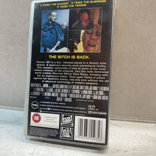 Alien 3 VHS like new, no subtitles