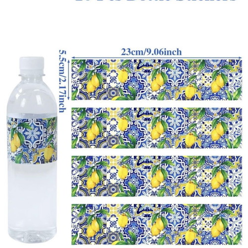 Lemon Party Capri Theme Decorations New Set for Birthday Christening Baby Shower