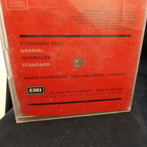 Emitape 7-inch audio tape like new, 60s-70s, 366 meters