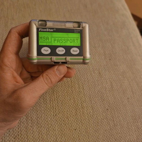 MSA fivestar gas detector like new for industrial use