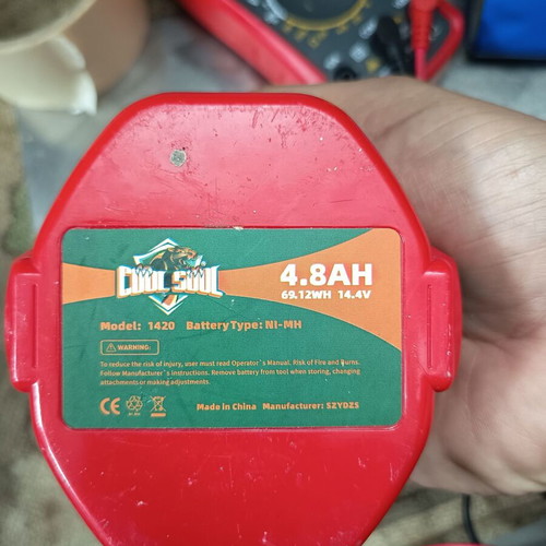 Cool Soul battery for power tool 4.8Ah 14.4V used, good condition