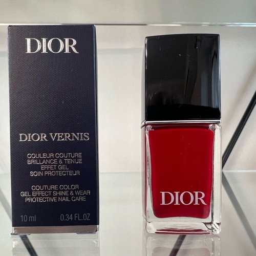 Dior Vernis nail polish 999 red new with gel effect