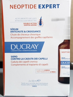 Ducray Neoptide Expert serum for hair loss new 2x50ml