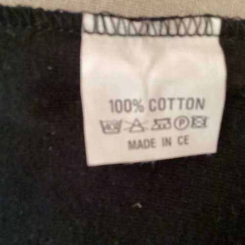 Black sleeveless turtleneck with RICH rhinestones Y2K, like new