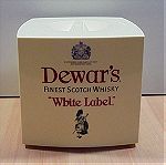  Dewar's scotch whisky διαφημιστική πλαστική παγοθήκη δεκαετίας '80