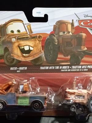 Cars αυτοκινητάκια σετ των 2 καινούργια Mater και Martin