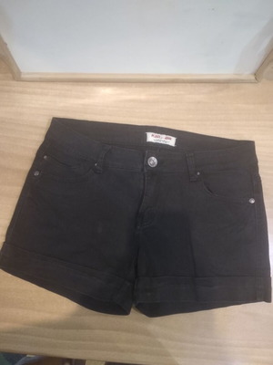 Elastic black shorts size 42 like new