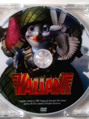 Παιδικό DVD Βάλιαντ το γενναίο περιστέρι καινούργιο, μεταγλωττισμένο