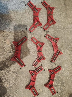 Angle clamps 90 degrees used