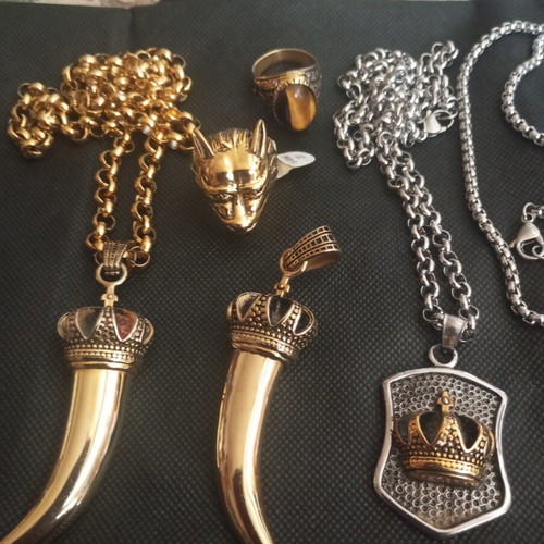 Steel jewelry set