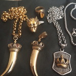 Steel jewelry set