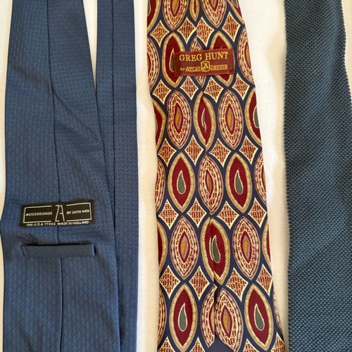 Vintage ties used, pack of 14 pieces