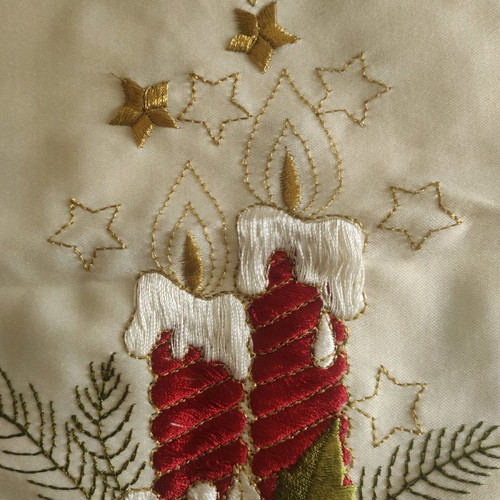 Christmas runner new, size 95x37, ideal for coffee table