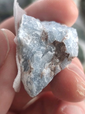 Anhydrite (Angelite) new with distinctive blue color