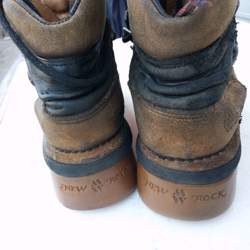 New Rock boots used size 39-40 brown
