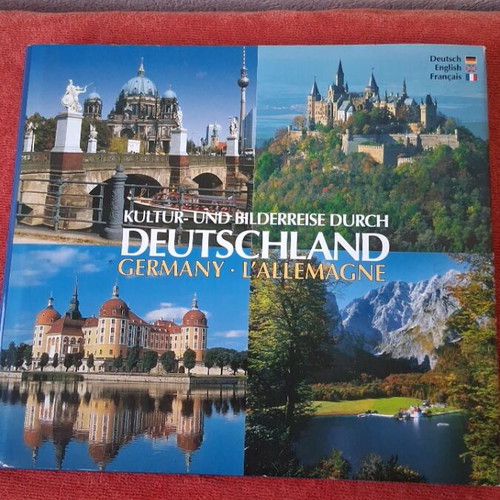 Kultur und Bilderreise Deutschland photo album like new, 132 pages