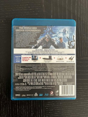 Venom Blu-ray used with Greek subtitles