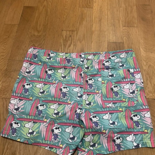 Snoopy swim shorts like new, colorful, size S